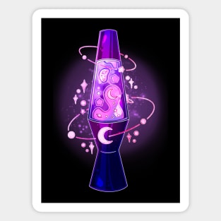 Galaxy Lava Lamp Magnet